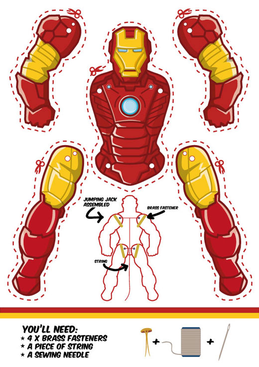 Iron Man goes Jumping Jack - M. Gulin