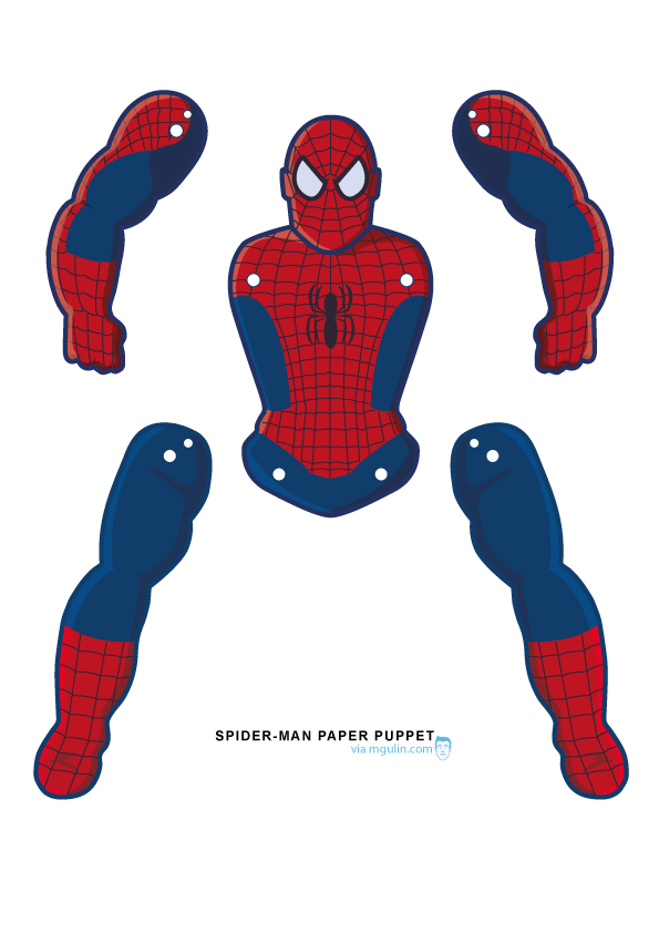 spider-man-goes-jumping-jack-m-gulin-papercrafts-prints-and-more