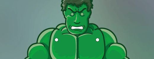 The incredible Hulk