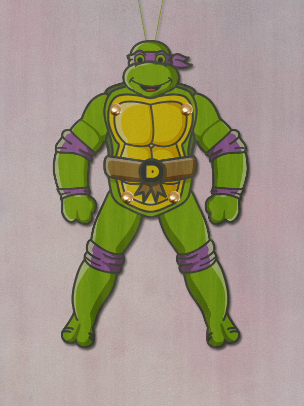 Teenage mutant ninja turtle puppet