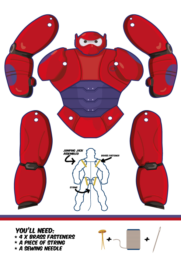 BAymax big hero 6 puppet