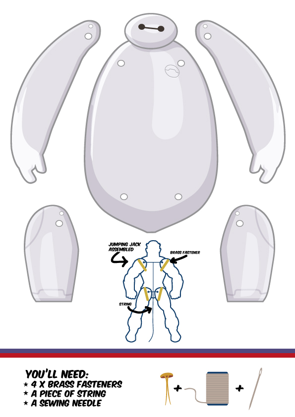 BAymax big hero 6 puppet