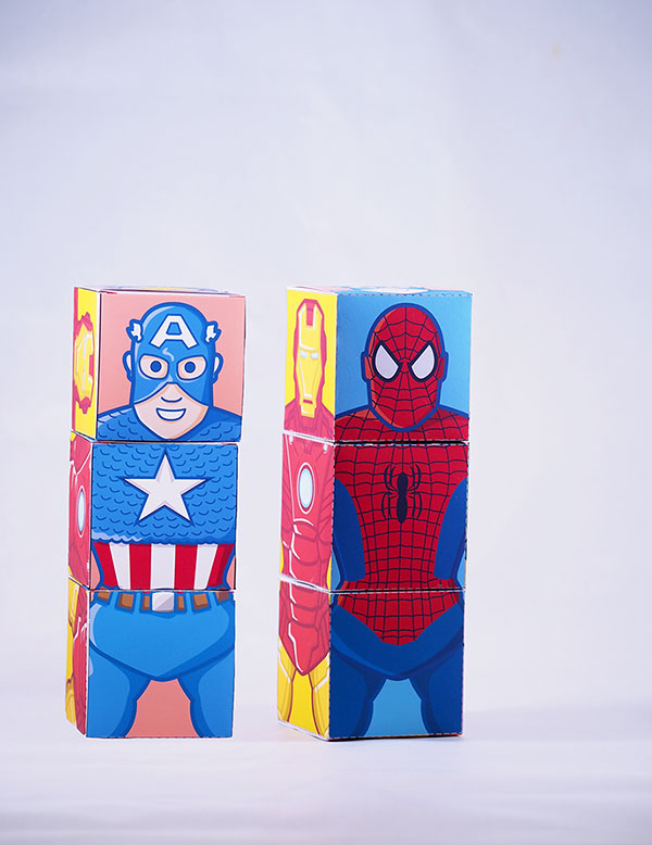 spiderman favor box