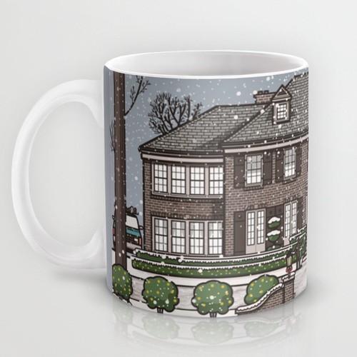 home alone mug