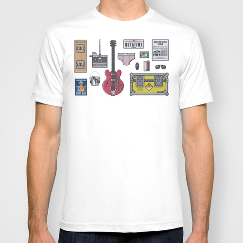 Back to the future t-shirt
