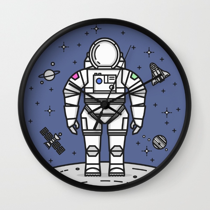 cosmonaut-dance-wall-clocks