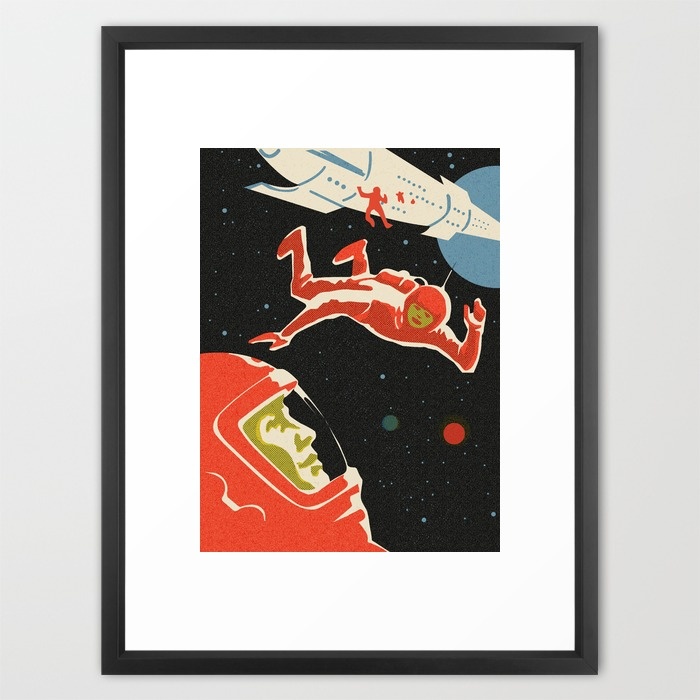 cosmonauts framed prints