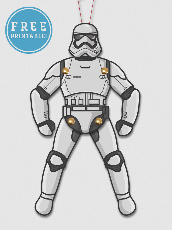 stormtrooper paper puppet