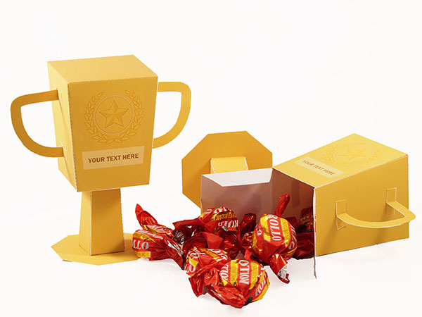 Trophy favor box