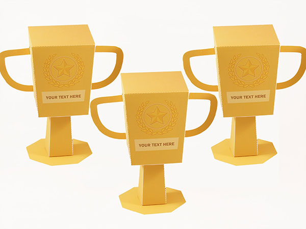 Trophy favor box