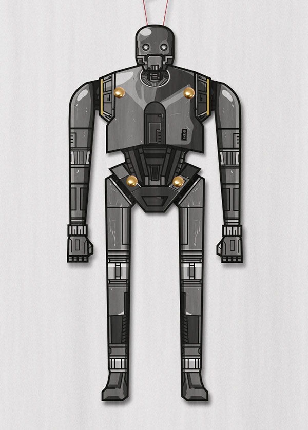 K-2SO paper puppet