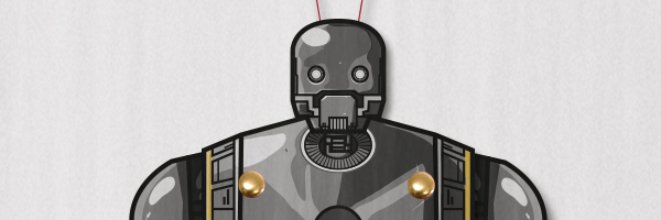 K-2SO paper puppet