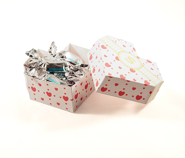 Valentine day gift box