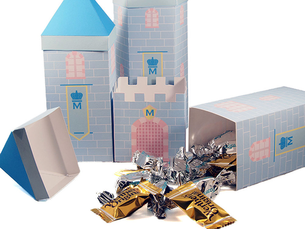 fairytale castle favor box