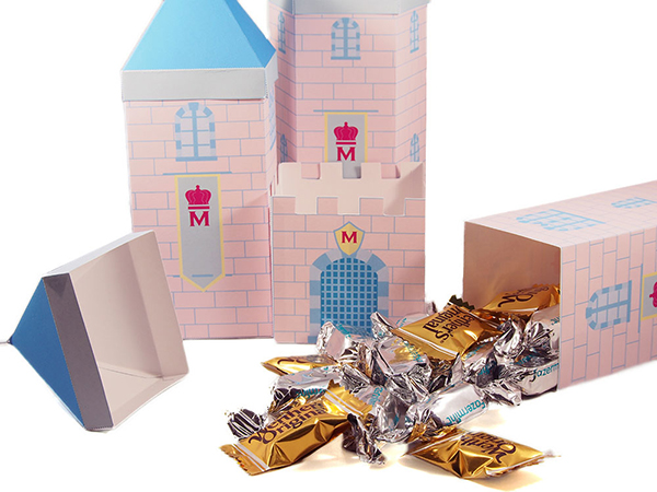 fairytale castle favor box