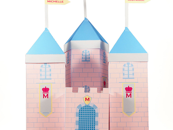 fairytale castle favor box