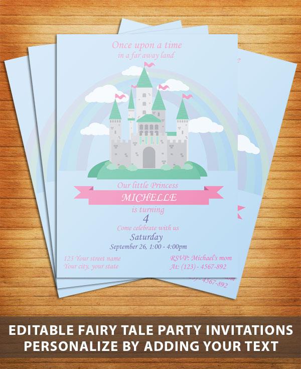 Fairy tale invites