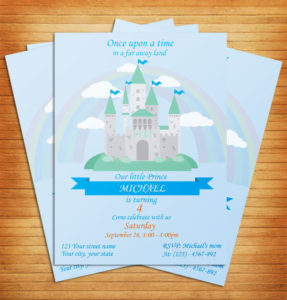 Invitation for that fairy tale themed party