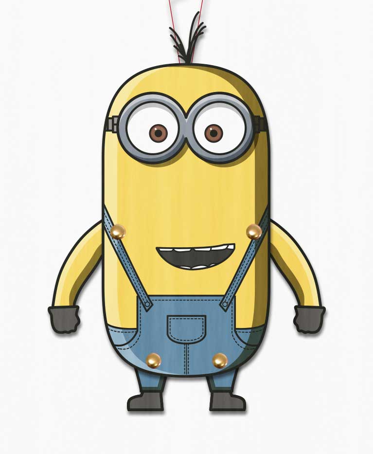 minion paper puppet