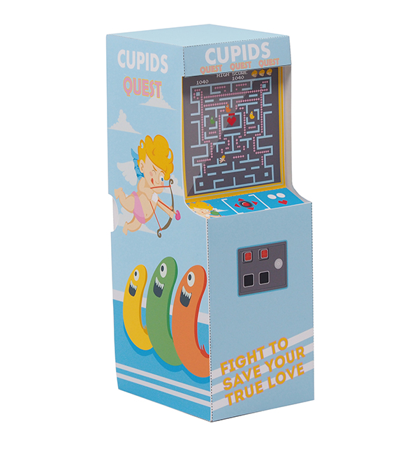 Arcade game favor box